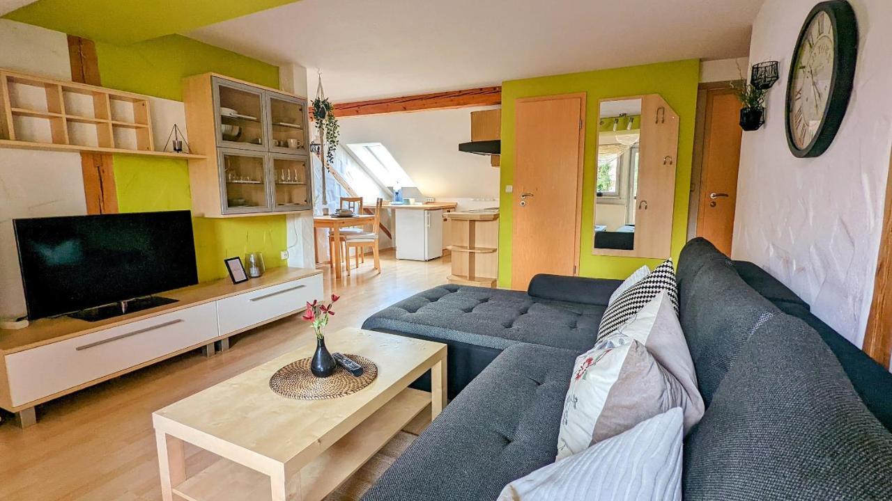 Ferienwohnung Schwalbennest Am Igelsbachsee 압스베르크 외부 사진